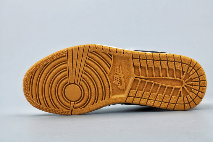 Jordan 1 Low Yellow Toe Sneakers
