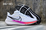 Nike Air Zoom Pegasus 38 White and Purple Running Shoes