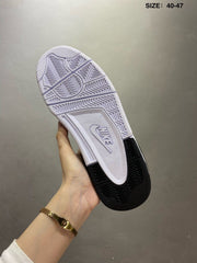 Nike Air Flight 89 Black and White Sneakers