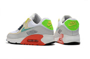Nike Air Max 90 White Multicolor Sneakers