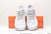 Nike Air Max 270 White and Silver Sneakers