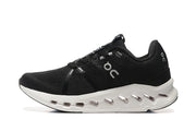 On Cloudsurfer Black White Running Sneakers