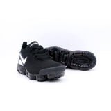 Nike Air VaporMax 2018 Black White Knit Sneakers 942842-010