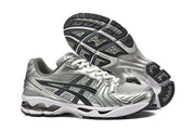 ASICS GEL-Kayano 14 Silver Running Sneakers