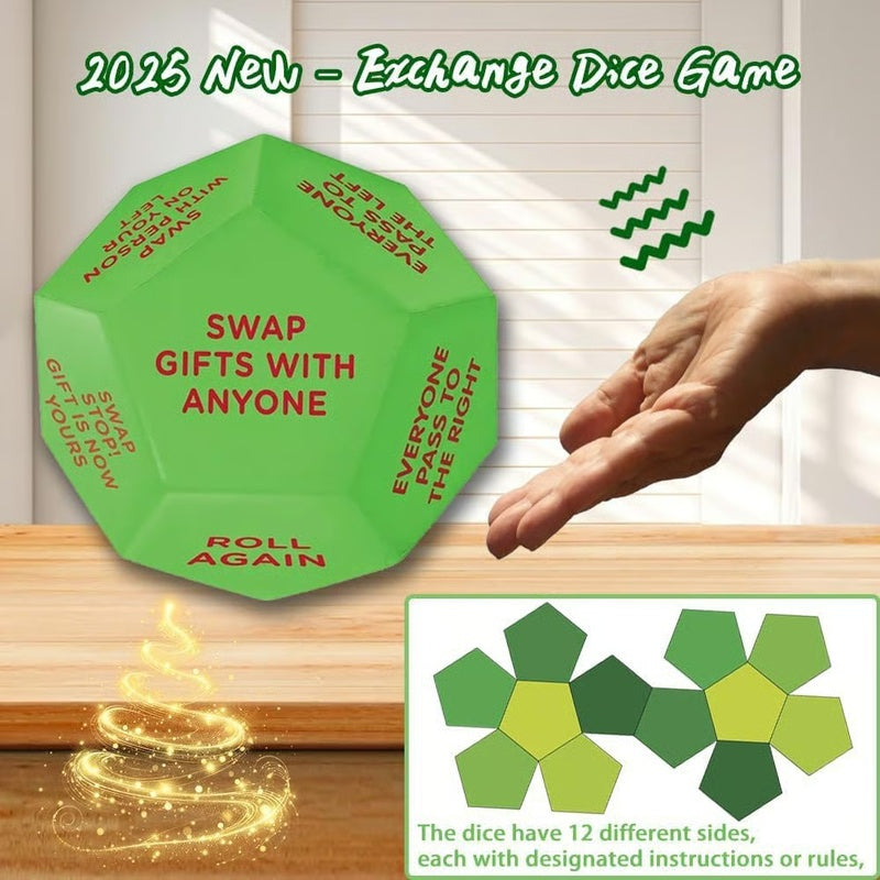 Christmas Early Sale 🎅🔥 Hilarious Christmas Gift Exchange Party GameDice