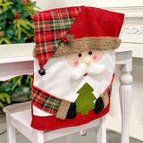 Christmas Themed Festive Dining Chair Cover Decoration