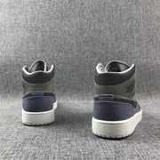 Jordan 1 Mid SE Sneakers Grey Purple 852842-203