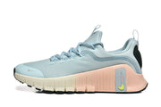 Nike Free Metcon 5 Sneakers in Blue and Peach