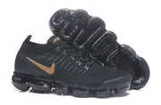 Nike Air VaporMax Flyknit 2 Black Gold Sneakers 942842-203
