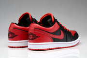 Jordan Air Jordan 1 Low Black Red Sneakers