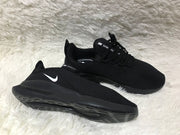 Nike Sportswear Black Mesh Low-Top Sneakers