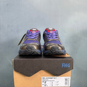 ASICS GEL-KAYANO 12.1 Blue and Gunmetal Sneakers