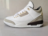 Air Jordan 3 Retro SP Sneakers in Sail and Grey