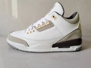 Air Jordan 3 Retro SP Sneakers in Sail and Grey