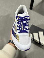 Adidas Lightstrike Pro Running Shoes White Purple