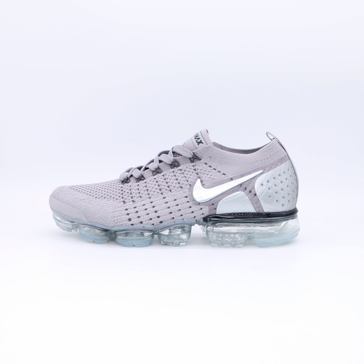 Nike Air VaporMax 2018 Grey Silver Sneakers 942842-006