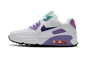 Nike Air Max 90 Women's White Purple Sneakers