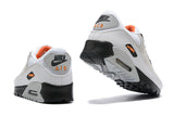Nike Air Max 90 Sneakers White Grey Black Orange