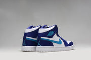 Jordan 1 Retro High White Blue Sneakers