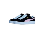 Puma Suede XL Sneakers in Black and Light Blue