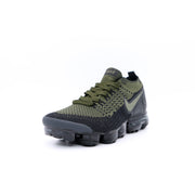 Nike Air VaporMax Flyknit Sneakers, Olive Black, 942842-0089