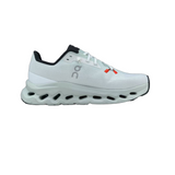 On Cloudmonster 2 Running Shoes in White and Black