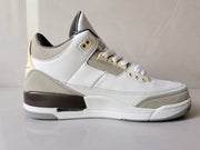 Air Jordan 3 Retro SP Sneakers in Sail and Grey