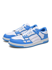 AMIRI Low-Top Sneakers in Blue and White MFS003-462