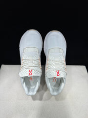 On Cloudnova 2 Sneakers, White and Flame