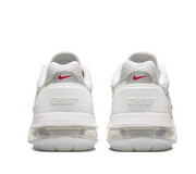 Nike Air Max 270 White and Red Running-Style Sneakers
