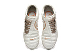 Nike Tiempo 90 White and Pale Yellow Sneakers