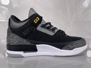 Nike Air Jordan 3 Retro Black Grey Sneakers