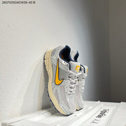 Nike Air Zoom Vomero 5 Running Shoes White Grey Yellow