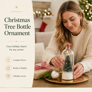 Christmas -Recordable Christmas Tree Message In A Bottle