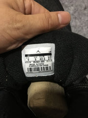 Air Jordan 12 High-Top Sneakers in Black and Grey
