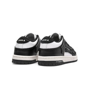 Black and White Low-Top Sneakers MFS003-004