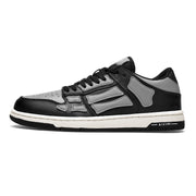 AIVIIRI Black and Gray Low-Top Sneakers