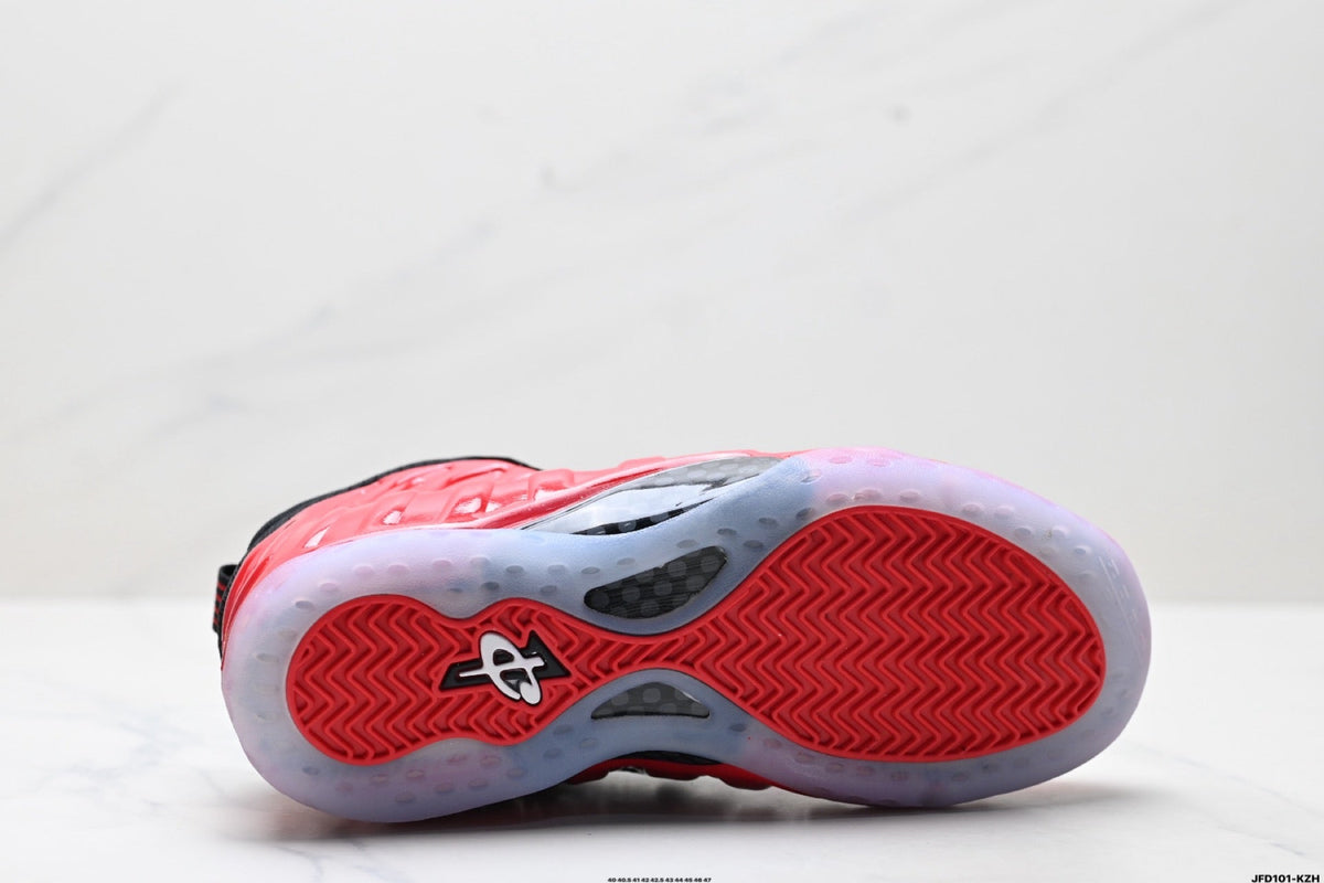 Nike Air Foamposite One Red and Black Basketball Sneakers