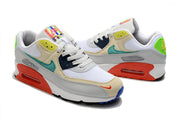 Nike Air Max 90 White Multicolor Sneakers