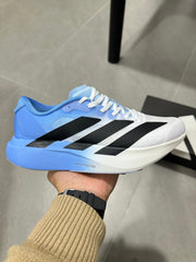 adidas Adizero JH6205 White Blue Running Shoes
