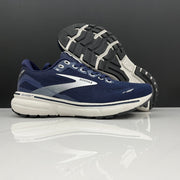 Brooks Ghost 15 Running Shoes in Navy and White