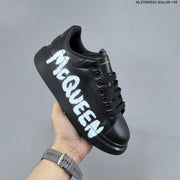 Alexander McQueen Oversized Graffiti Low-Top Sneakers