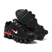 Nike Shox TL Sneakers in White and Red