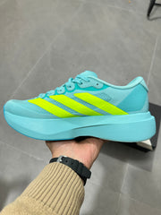 Adidas Lightstrike Pro Running Shoes, Turquoise and Volt