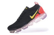 Nike Air VaporMax Flyknit 2 Black and Yellow Sneakers