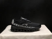 On Cloud X Sneakers in Black and Silver