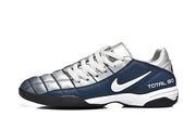 Nike Total 90 Blue and Silver Indoor Sneakers