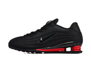 Nike Black and Red Low-Top Sneakers