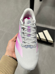 adidas Adizero Lightstrike Pro Running Shoes, Gray and Pink