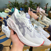 ASICS NOVABLAST 5 LE White Purple Running Shoes